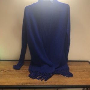 No label blue cardigan